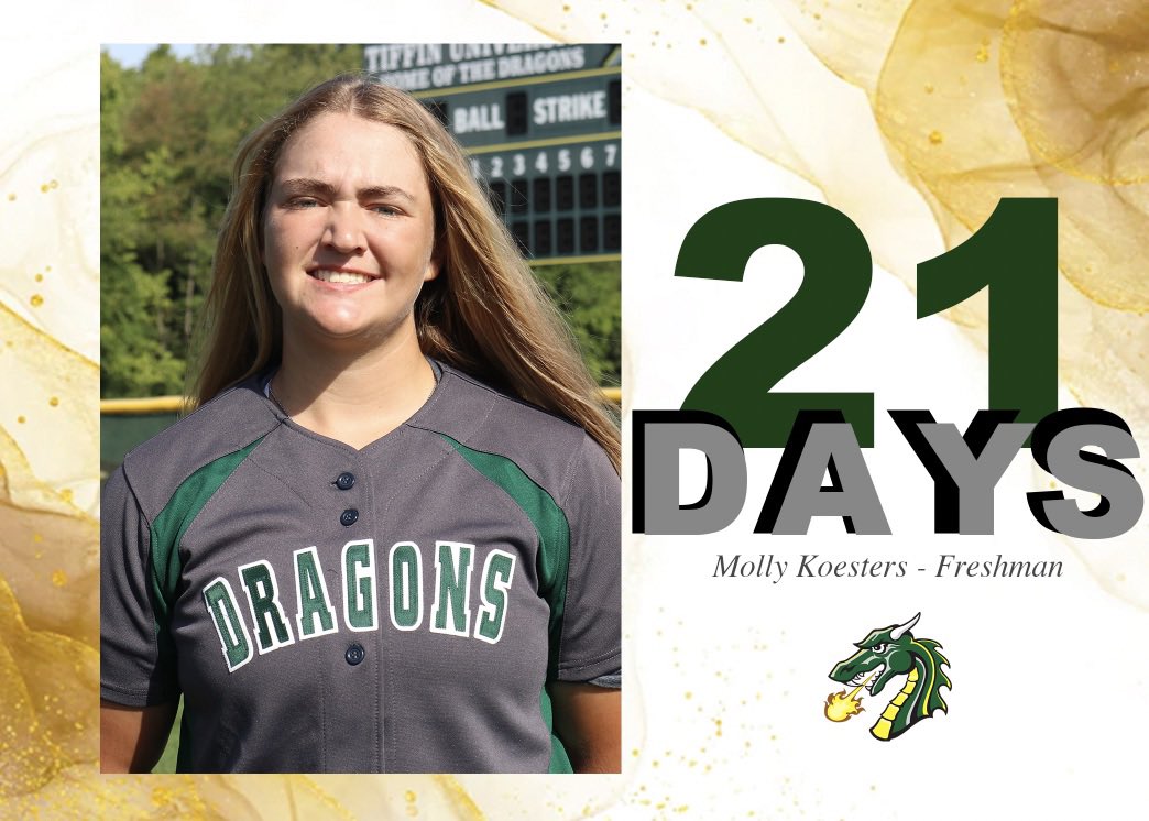TiffinUSoftball's tweet image. Molly Koesters days until GAME DAY! #21 #3weeks #GoGons