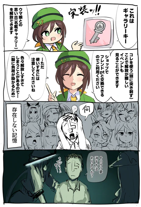 ギャラリーキー #ウマ娘 