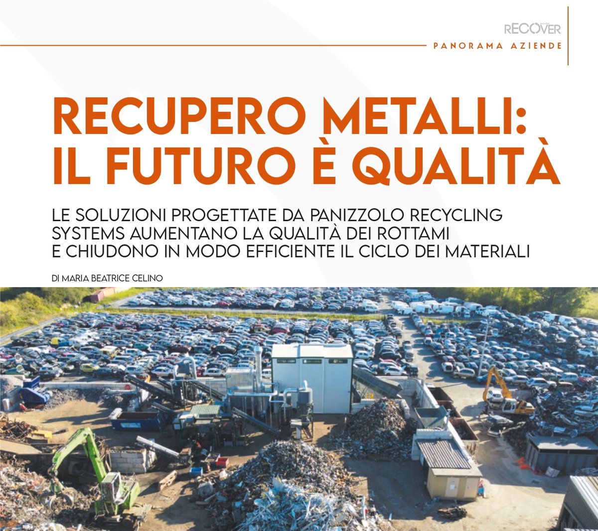 recoverweb's tweet photo. ♻️I protagonisti dell'ultimo numero di Recover Magazine♻️
Valorizzare i rottami recuperando materia di qualità. A @Ecomondo 2022 @PanizzoloRS ha presentato la nuova gamma di mulini a martelli Mega–Serie7.
I dettagli sull’ultimo numero di #recovermagazine : https://t.co/VrTt0HDpCq https://t.co/nbu6ywongg