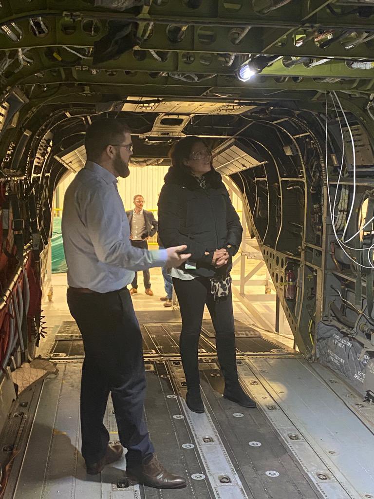 carolinenokes's tweet photo. Such an interesting visit to @BoeingUK at Middle Wallop this morning hearing about the Apache and Chinook training https://t.co/tfTIWlIqe0