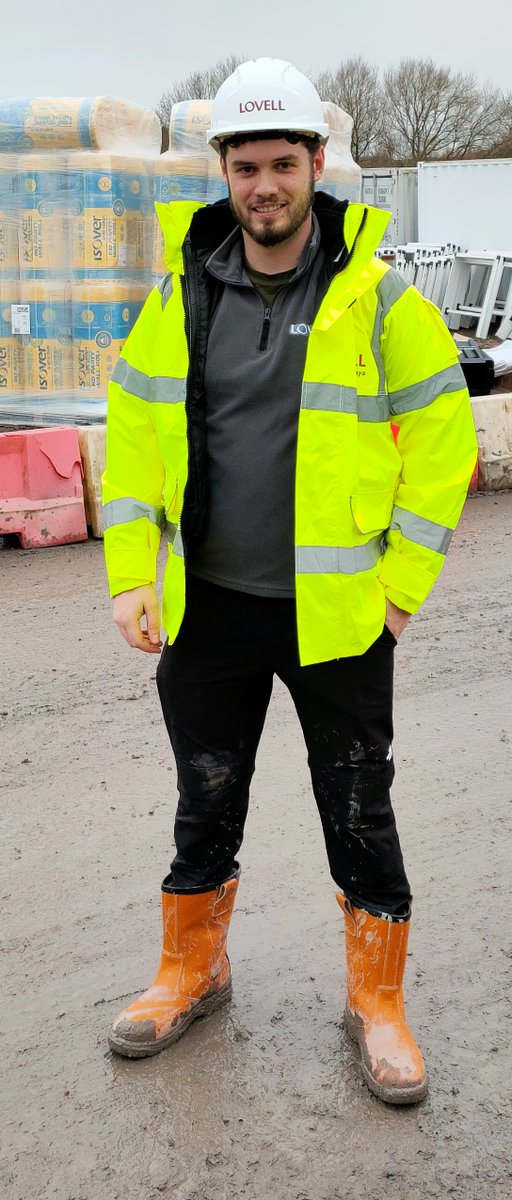 We welcomed Will McGarr Marketing Assistant from Head Office for his first ever visit on a site at our development Wild Walk in Telford this week, we are working on a project to use a new social media platform, Watch this space! @Lovell_UK #loveconstruction