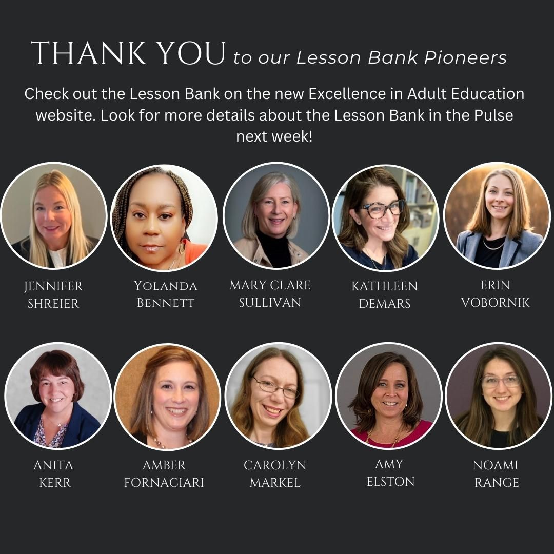 Friday Feature - Contributors to the New Lesson Bank - mailchi.mp/6d088469a338/s…
