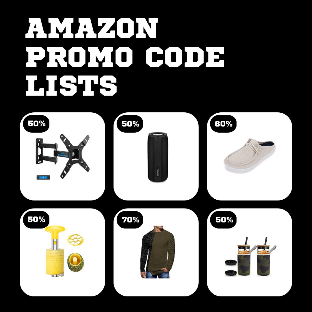 hotdea_ful's tweet photo. [Jan. 27 Updated] Amazon promo code lists :)

Shop at Amazon via https://t.co/GnWd1kCGVA to get the latest amazon promo codes. https://t.co/R0GU0wqKGw