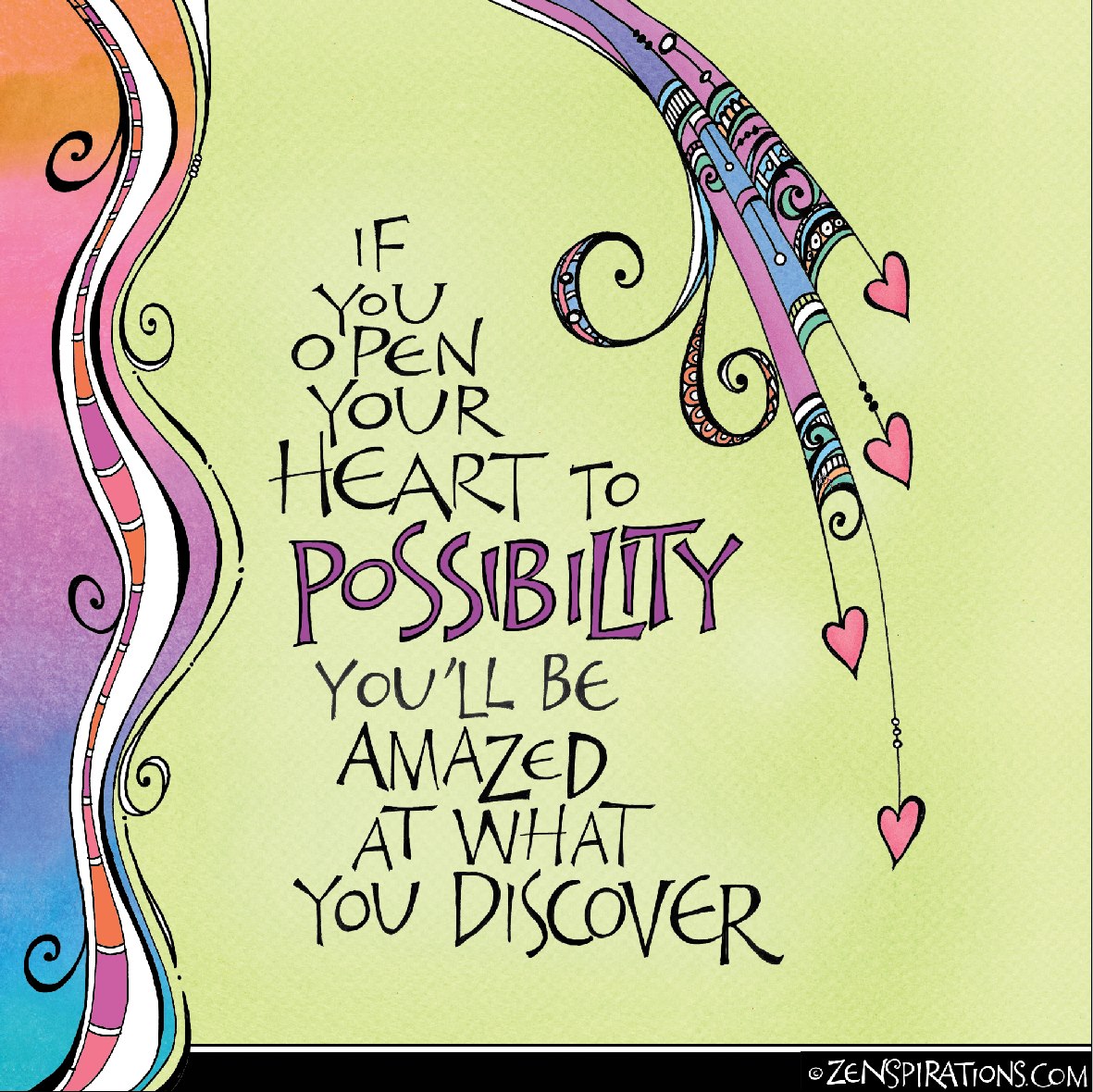 LifeWithJohn's tweet photo. if you open your heart to possibility, you'll be amazed at what you discover. ~ #Life https://t.co/wlYlamwofP