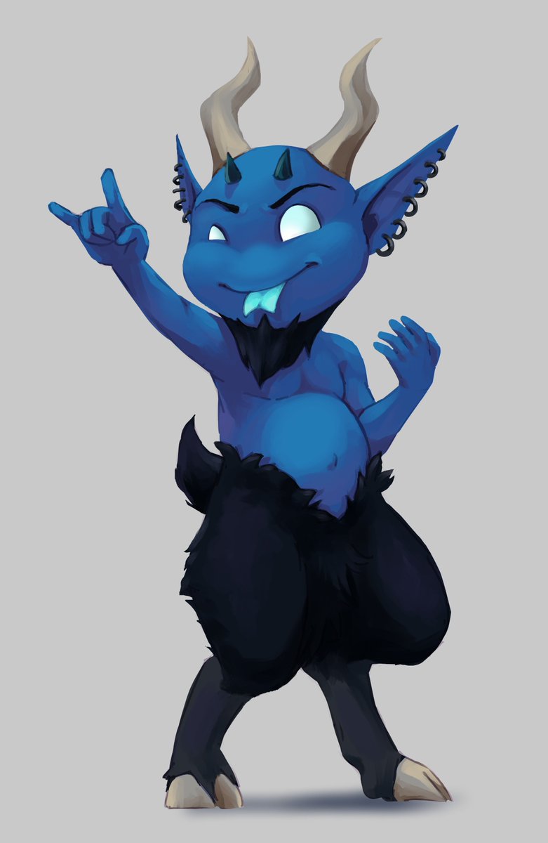 Chaoticjohari's tweet photo. Clive: Felt cute. Might steal some souls later. Idk.
Art Credit: @hindyarts
#streambuddy #streammascot #mascot #hellion
#twitch #chaoticjohari #art https://t.co/udu06cjoXe
