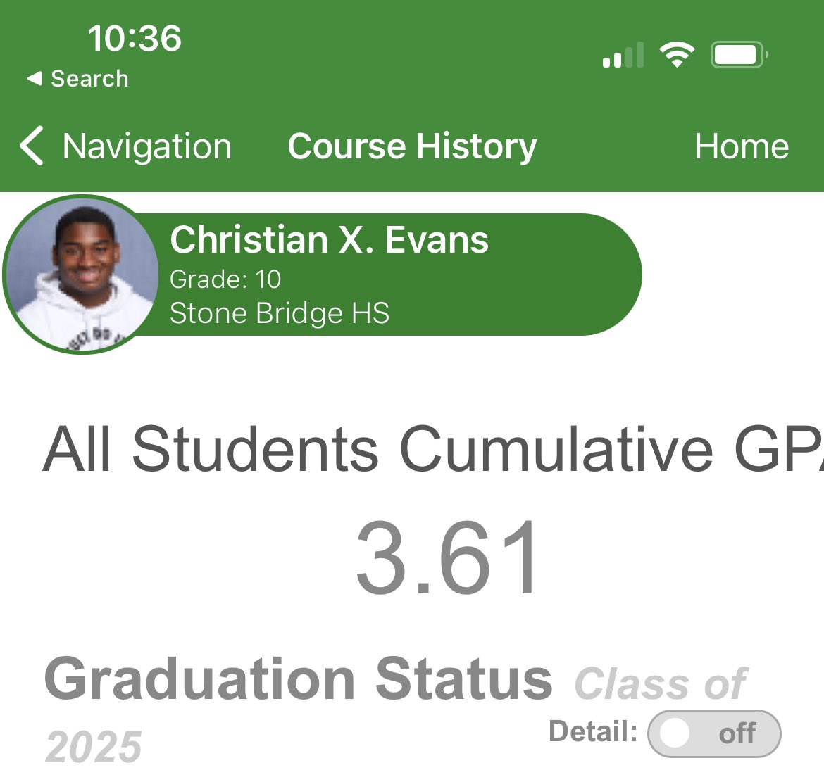 Updated GPA‼️