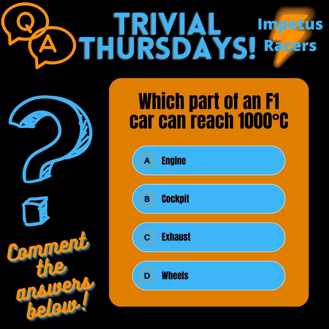 ImpetusRacers's tweet photo. Try and Answer this question! Answer in the comments!
#f1inschoolsindia #f1inschools #ImpetusRacers #f1inschoolsnationals #follow #aispv #impetus #season6 #sponsor #socials #stem #Nationals #F1 #Trivia #TrvialThursdays https://t.co/weV63p7ylv