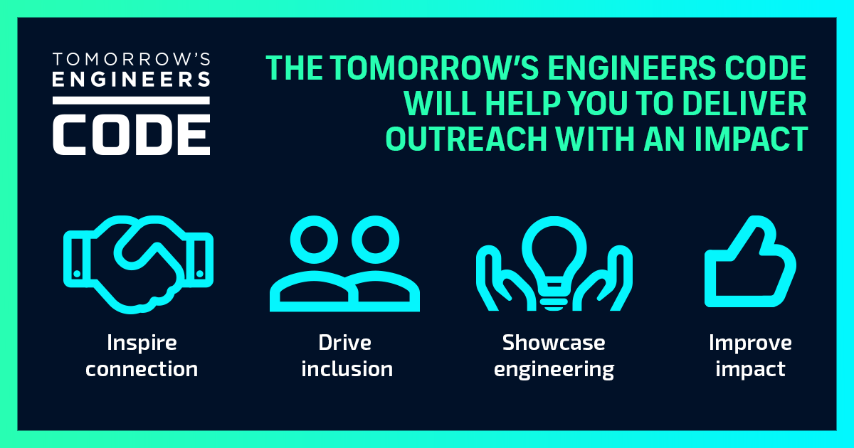 _EngineeringUK's tweet photo. We want our work to have an #impact. We want to know what works and what doesn't.
We share tools, resources and guides on how to get the best out of your #EngineeringOutreach on the @Tomorrows_Eng website. Check them out: https://t.co/QU3uA6lZD7
#ImprovingImpact #TECode https://t.co/YLnQcMGFso