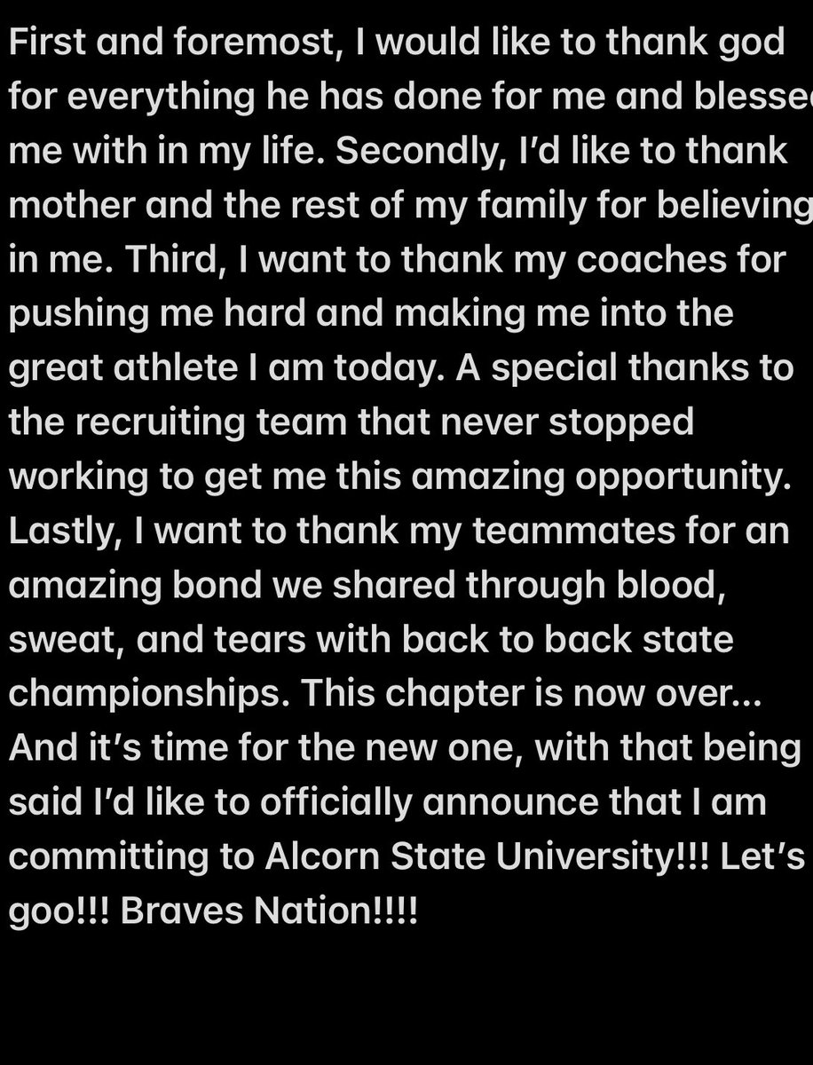 TyranWarren's tweet photo. Thank you to all that believed in me and now it’s time I let everyone know where I will be attending college. @StognerCody @PMHS_Athletics1 @LawrencHopkins @The_Coach_Fred @FredMcNair5 Thanks @Tap_in_Wit_KB for the graphic!!! https://t.co/rMJGwALZWH