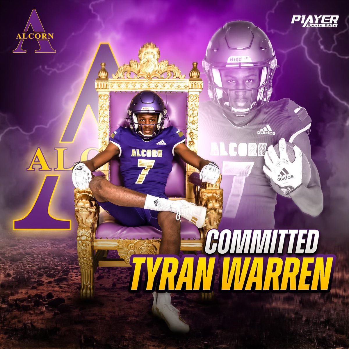 TyranWarren's tweet photo. Thank you to all that believed in me and now it’s time I let everyone know where I will be attending college. @StognerCody @PMHS_Athletics1 @LawrencHopkins @The_Coach_Fred @FredMcNair5 Thanks @Tap_in_Wit_KB for the graphic!!! https://t.co/rMJGwALZWH