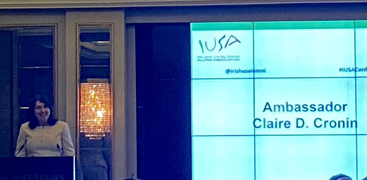 RitaMelis6's tweet photo. Wearing many hats last night as board member @IrishUSAlumni @IFAA_eire @atu_ie @Fulbright_Eire Ambassador. Wonderful celebration @chrismmgordon of @druryal @fergusfinlay inspired by @USAmbIreland @t_tcusack @Aine_NiSh @RuthMelia3 @PaulaMelvin long drive from @ATU_Mayo @OFlynnATU https://t.co/pXunQVgomj