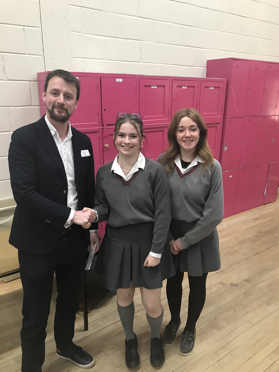 We had a careers Speaker Session today. Thanks to Barry Clarke, Jim Deery, Maurice Leonard and Irene Fraser for presenting