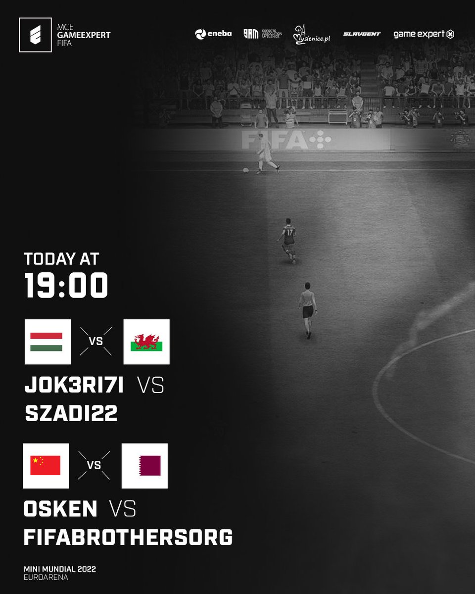 Powracamy do zmagań w 𝗠𝗶𝗻𝗶 𝗠𝘂𝗻𝗱𝗶𝗮𝗹𝘂 𝟮𝟬𝟮𝟮 od EuroAreny. O 19:00, <a href="/Osken3008/">Osken</a> oraz <a href="/J0K3R7x/">Patryk Siajkowski</a> rozegrają swoje półfinały w fazie pucharowej. 

Transmisję z meczów zobaczyć będzie można na stronie FaceBook organizatora.