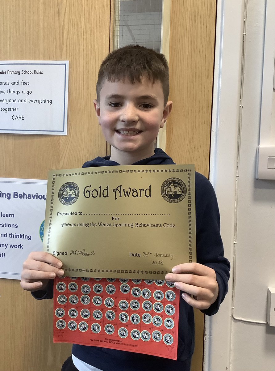walesprimary's tweet photo. Well done to this pupil on their gold award, a brilliant achievement!
#walescode https://t.co/N6zKBoIHEc