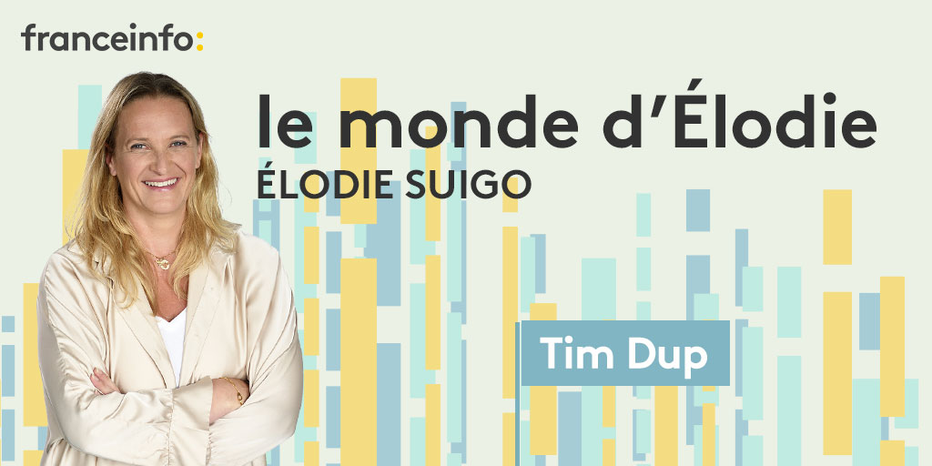 Aujourd'hui, @ESuigo reçoit l'auteur, compositeur, interprète et producteur @Tim_Dup. Son nouvel album 'Les immortelles' sort aujourd'hui. 👉 Le monde d'Elodie à suivre à 10h20 sur @franceinfo📻 francetvinfo.fr/en-direct/radi…