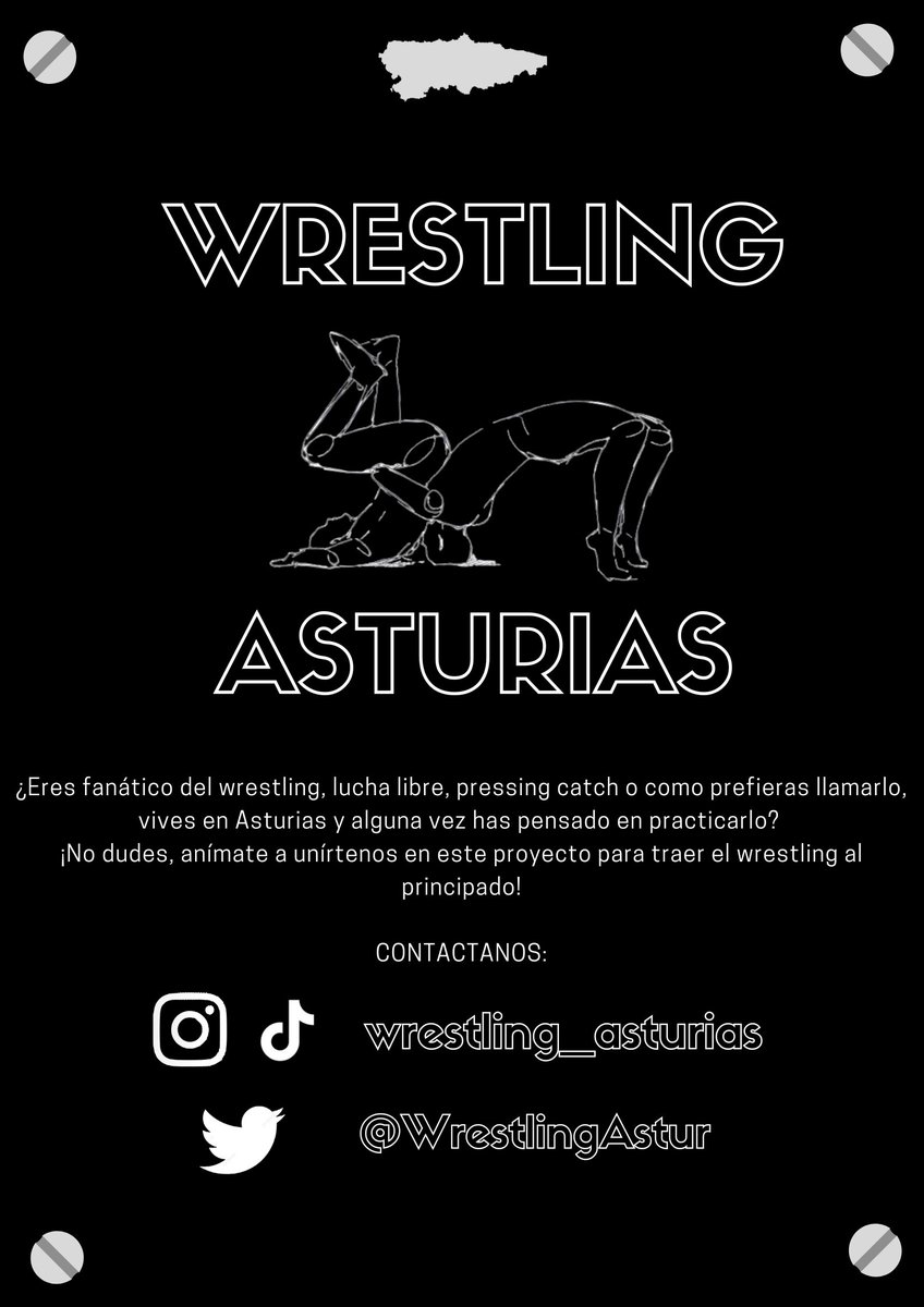 WrestlingAstur's tweet photo. 🧵¡MUY BUENAS A TODOS! Finalmente compartimos con todos vosotros este proyecto en el que llevamos un tiempo trabajando para poder traer el Wrestling al Principado de Asturias, en donde actualmente por desgracia no tenemos nada disponible, en busca de más interesados ⬇️ https://t.co/q7o8KYUj2S