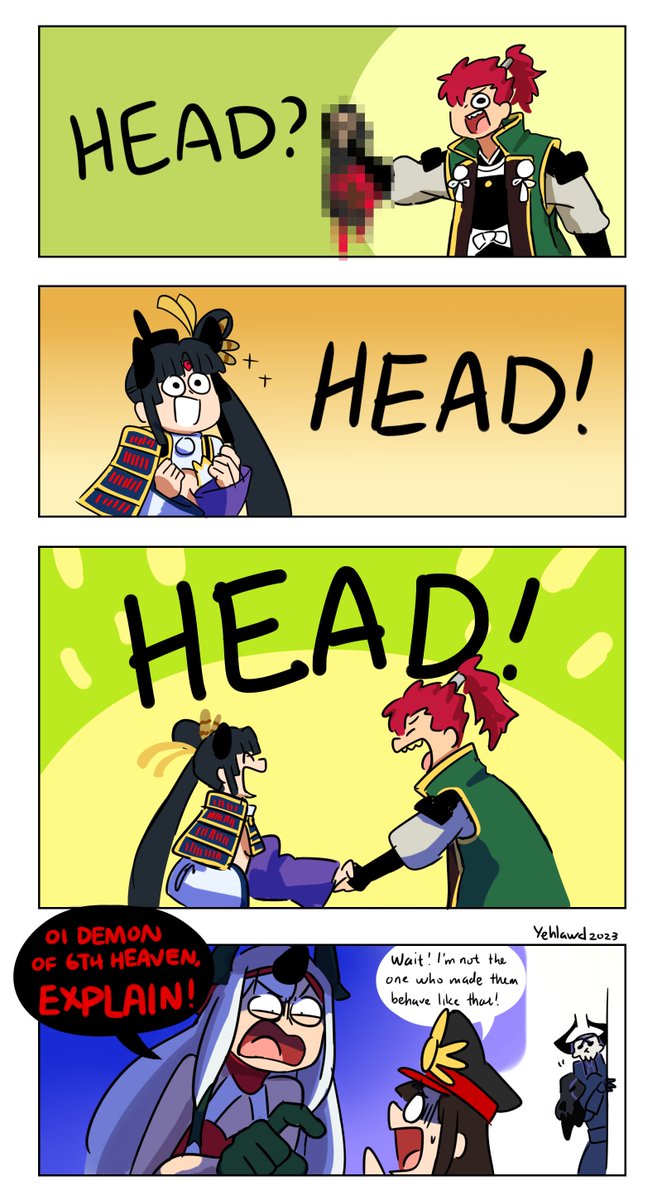 HEAD? HEAD! #FGO #FateGO #FateGOUSA 