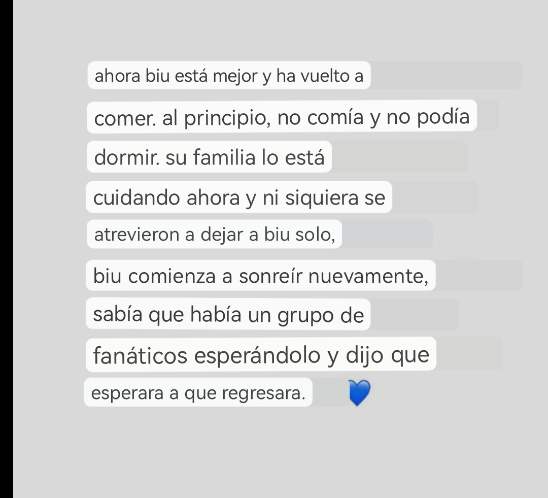 Bryce8Jheminys's tweet photo. Comunicado de la hermana de Build. Lo estamos logrando, lo estamos logrando burbujas😭💙 #Buildurluve #buildjakapansupport #WeLoveBuild #LatinAmericaiswithbuild https://t.co/4u1Z73ssfy