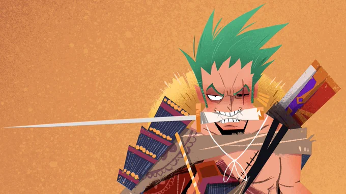 Wanderer Zoro in Wano 