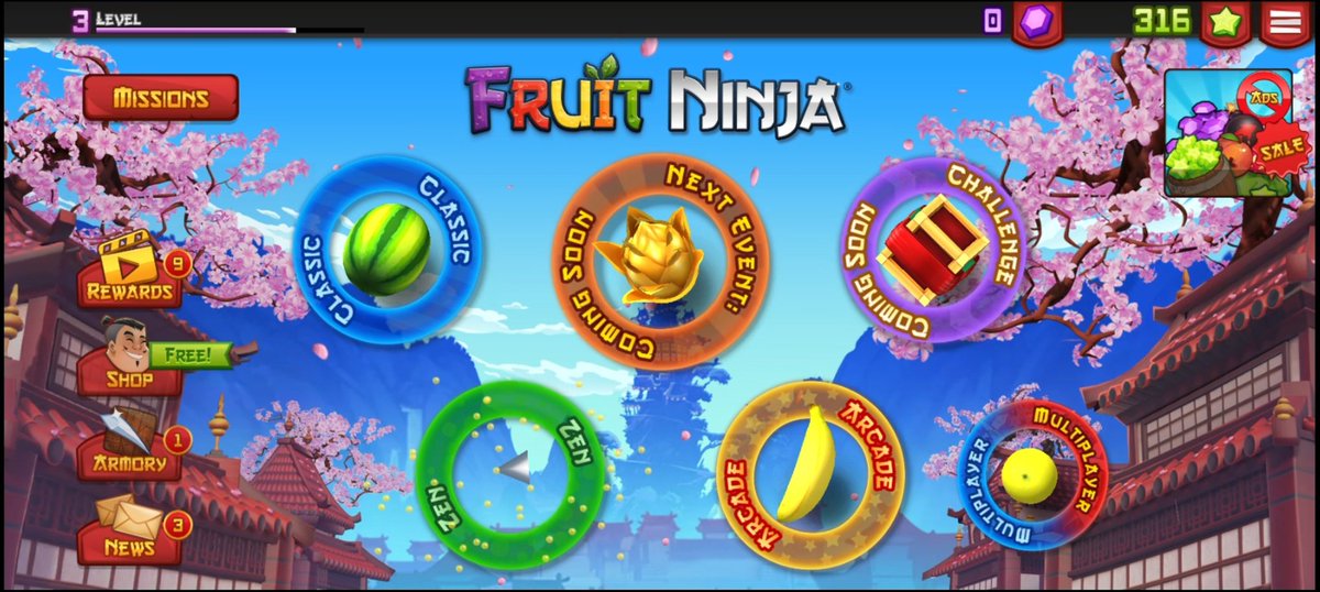 HiengMr's tweet photo. Fruits Ninja🍒🍅🍒 #Cuttingfruits #Videogames #Twitter #Tweet #Suggests #Suggestions https://t.co/w3IOULprlw