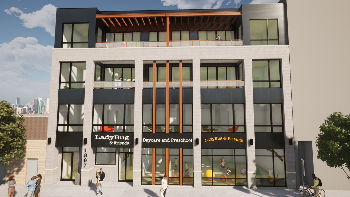 jpcchicago's tweet photo. @UrbanizeChicago Better color rendering of the project, 25% affordable housing provided onsite. https://t.co/Eio5g1NlYJ
