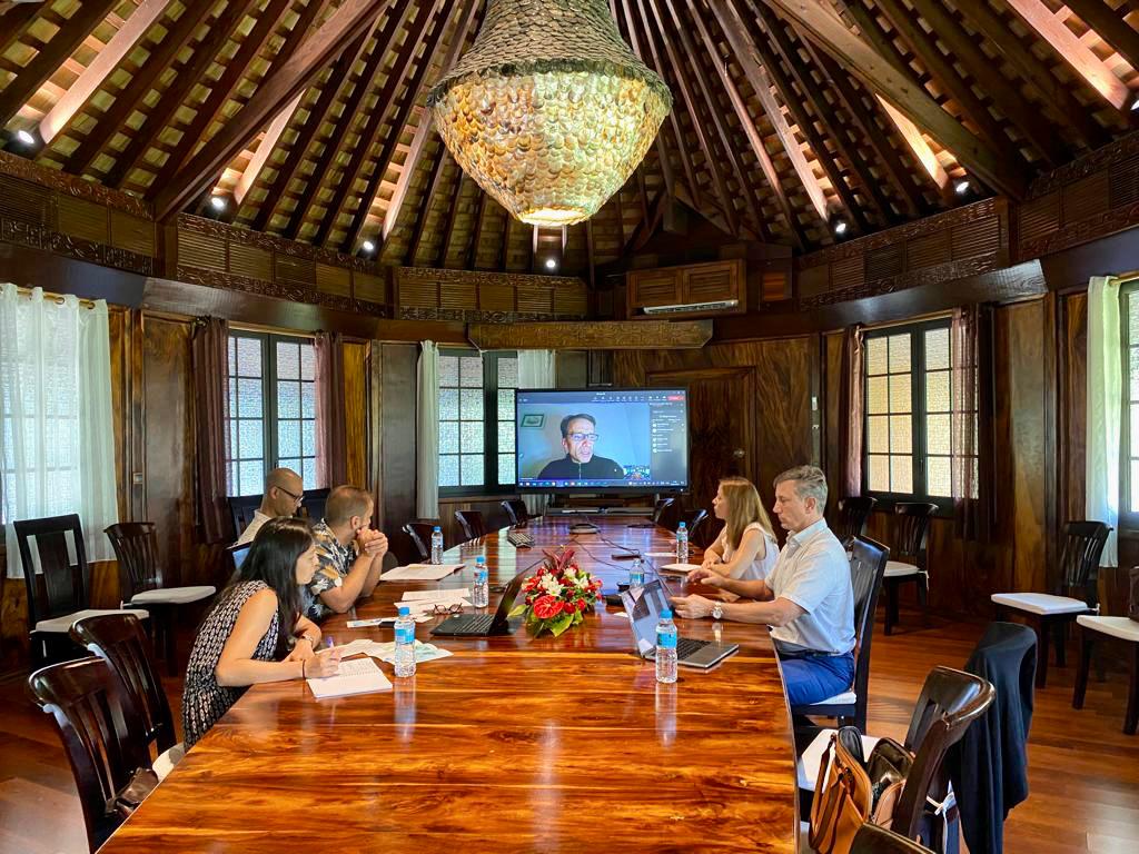 greenoverseas25's tweet image. 🌺 Les rencontres se poursuivent avec les ministères et services de l'administration polynésienne pour l'équipe GO présente à #Tahiti depuis lundi.

🌺 Des échanges fructueux ont lieu concernant l'implication de la Polynésie française dans le Programme GO !

#GO4Climate