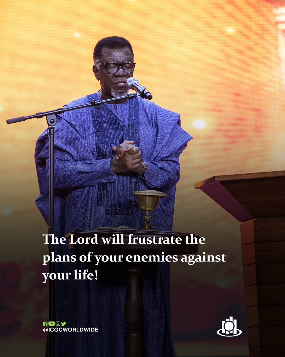 No weapon formed against you shall prosper! #WeAreICGC