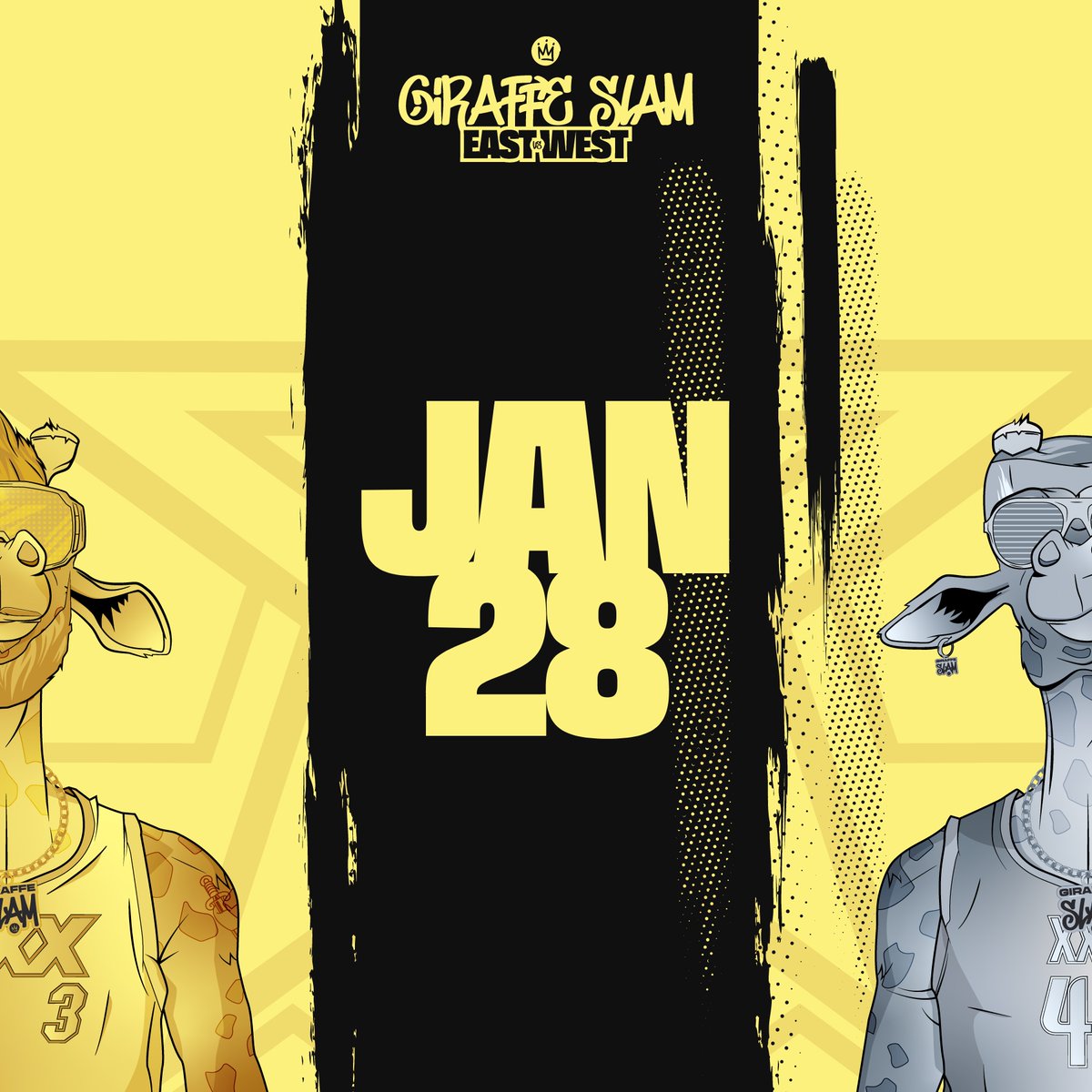 Tomorrow we will publish the Giraffe Slam East vs West collection. Only 10 NFT.

Are you ready? 🚀