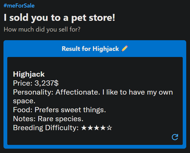 getHighjacked's tweet photo. For less than the price of a suit, you can get your very own yeen! Just make sure to have cheesecake handy. https://t.co/ItUym7HHiA