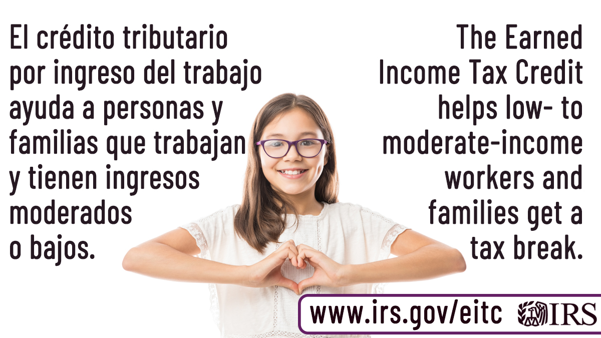 DCLTNC's tweet photo. The Earned Income Tax Credit can supplement the income of working-class citizens.
Tomorrow, January 28th, is #EITCAwarenessDay. Be #EITCAware, check to see if you qualify this tax season!
https://t.co/6bFNsDvBc8 https://t.co/Z1MybPgOYG