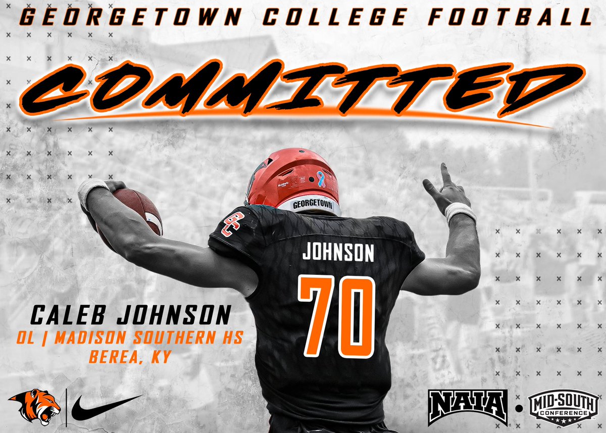 I’m extremely excited to say that I have decided to continue my academic and athletic career at <a href="/Gtown_Football/">Georgetown College Football</a>!! Go tigers! 🐅 <a href="/CoachDamGC/">Coach Damschroder</a> <a href="/GtownCoachO/">Chris Oliver</a> <a href="/coachpayne_JP/">Justin Payne</a> <a href="/D90Coach/">CoachD90</a> @CoachWhiteMSHS <a href="/CoachHarpMS/">Cody Harp</a> <a href="/jayshaun33/">jayshaun Ethridge</a>