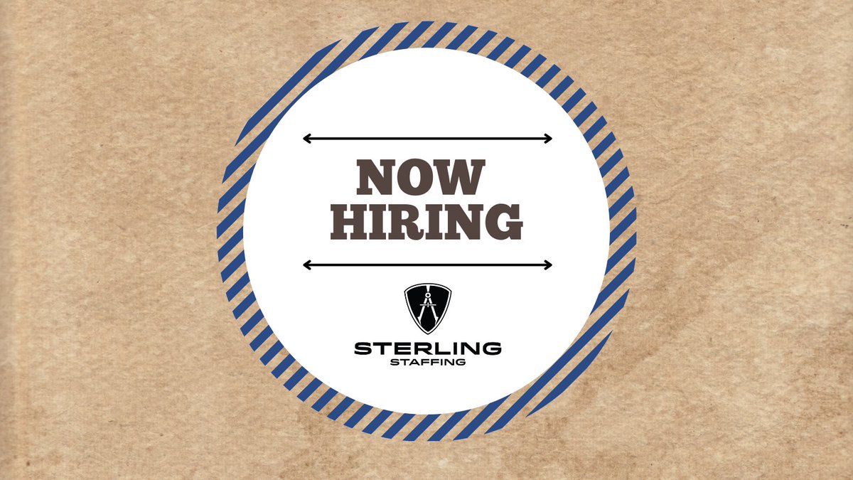 Hot #JobAlert! 🚨
Sterling is looking for experienced Machine Builders for our clients in Buffalo Grove, South Elgin, Itasca, and Aurora. Reach out if you have ever worked on #industrial machinery. DM us to learn more or speak with one of our #recruiters! 

#staffing #nowhiring