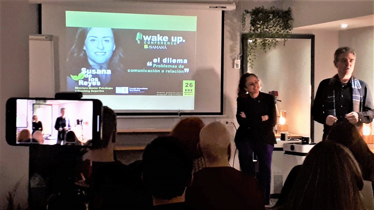 Ayer se celebró con éxito la conferencia de Susana de los Reyes ¡Gracias a Roberto Whyte Guerra por su presentación y organización a Alejandro Guerra Vázquez y su plataforma <a href="/WakeUp_Platform/">Wake Up Platform</a>  por documentarlas y difundirlas y gracias a todos los asistentes.