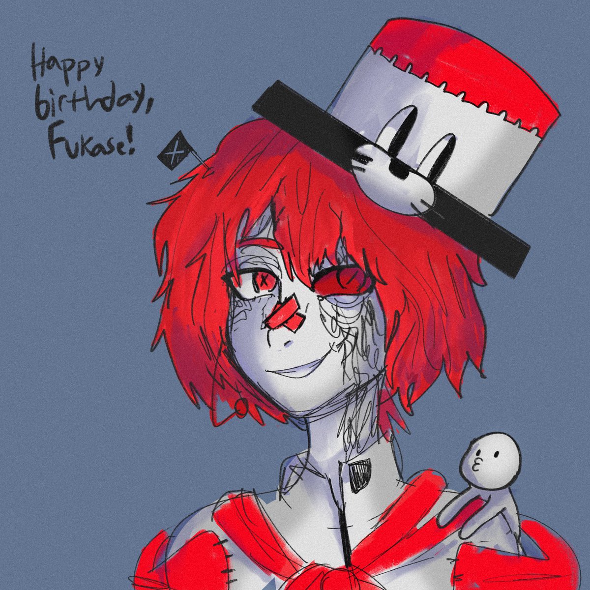 HAPPY BIRTHDAY FUKASE!!!! you’ll always be special to me ;-; 

#fukasevocaloid #VOCALOID_Fukase誕生祭2023