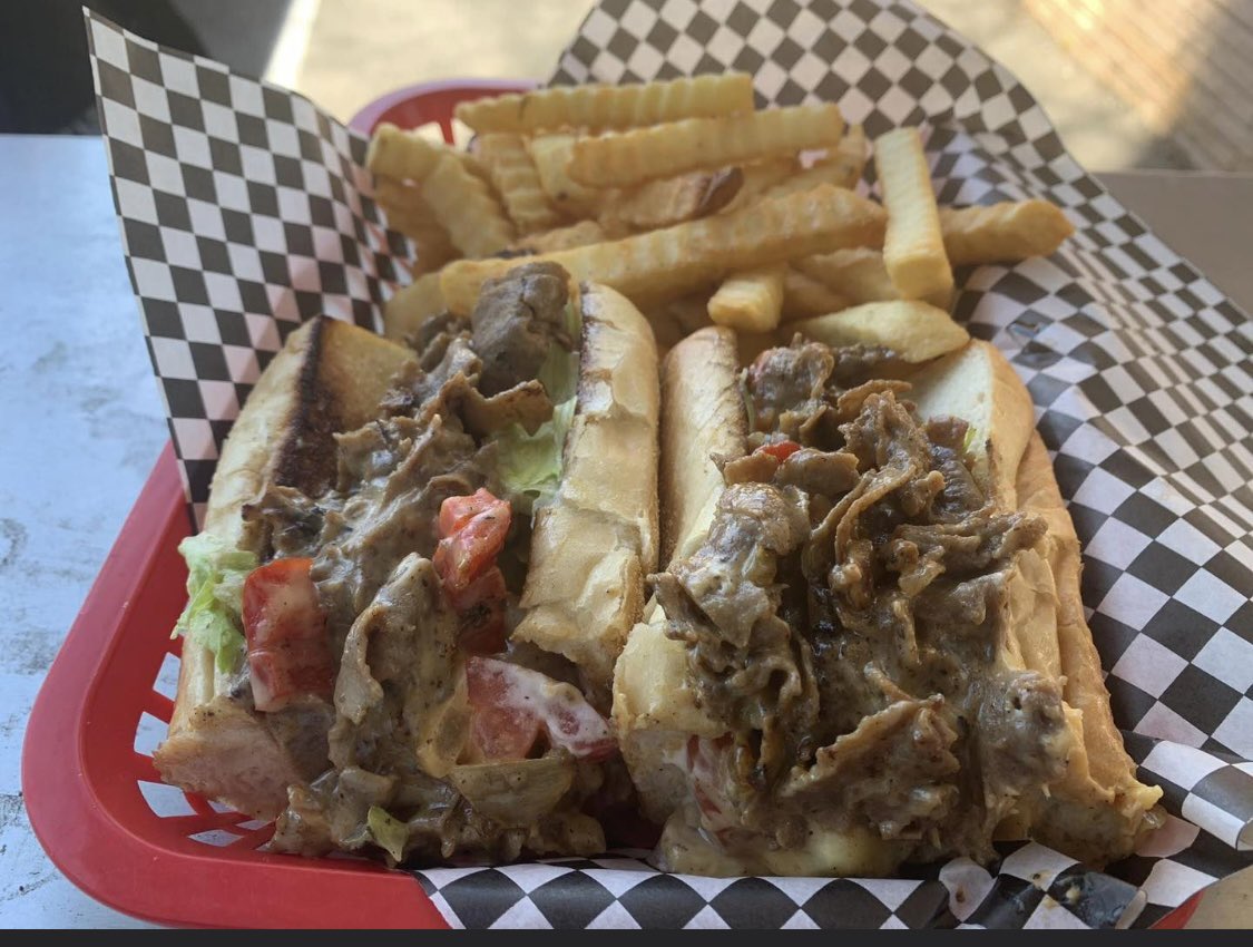 Lunch special today Friday !! Our best selling Authentic Cheesesteak AND Hot Fries only $9.99 !! (540) 595-7625 for take out! Located at 2406 Franklin Rd, 11am-2pm. Have a great weekend !!