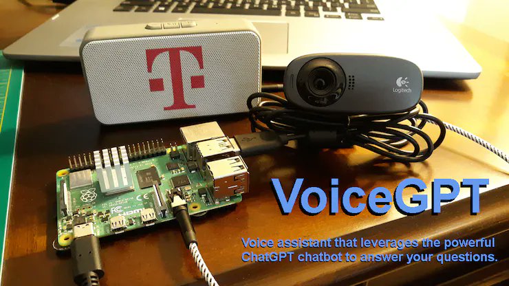 Hacksterio's tweet image. VoiceGPT is a voice assistant that leverages the powerful ChatGPT chatbot to answer your questions! bit.ly/3kPiLtf