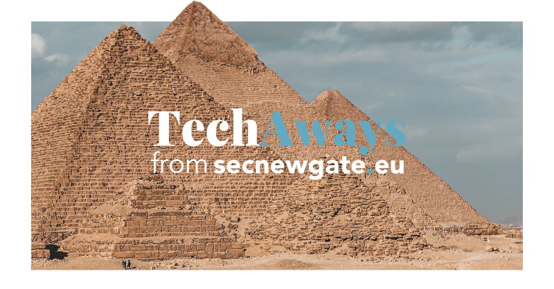 SECNewgateEU's tweet photo. In this week's #TechAways🤖, our guest editor Emmanuelle drives you around the latest debates on #tech & #sustainability - seatbelts on!