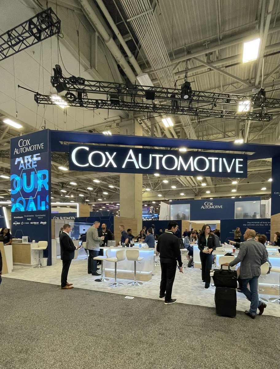 Don’t miss visiting our affinity partner  @CoxAutomotive at #NADASHOW