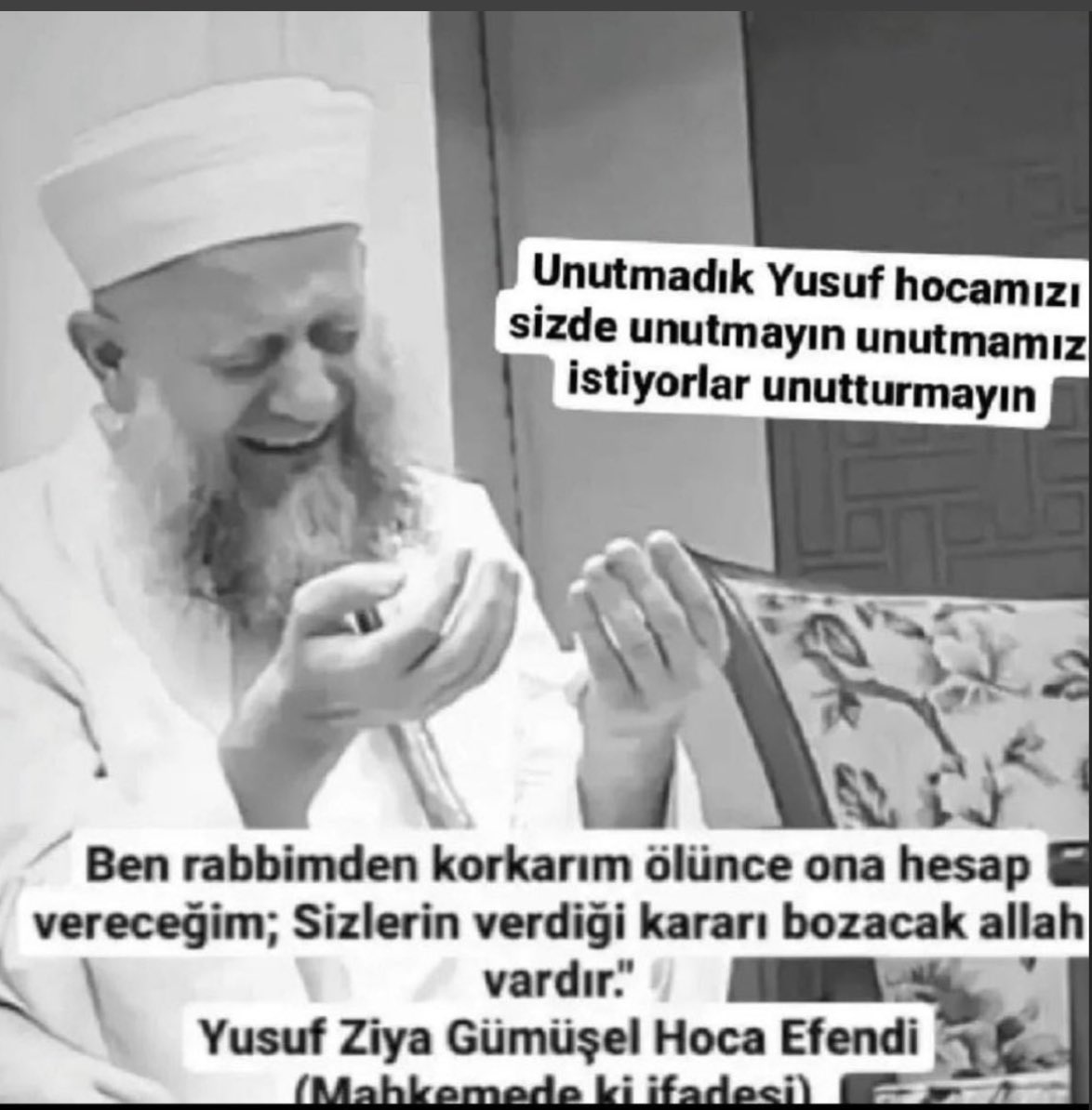 #YusufHocayaBeraat