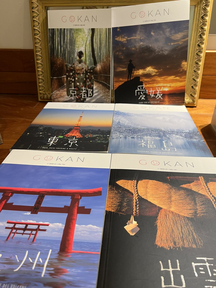 FredericLEFAUX's tweet photo. Il est arrivé le nouveau GOKAN celui sur Kyoto. Avant de le lire, il vient de rejoindre notre collection. Maintenant à nous de le dévorer, comme les précédents numéro. Bravo David!! https://t.co/9ZcKRKoGh4