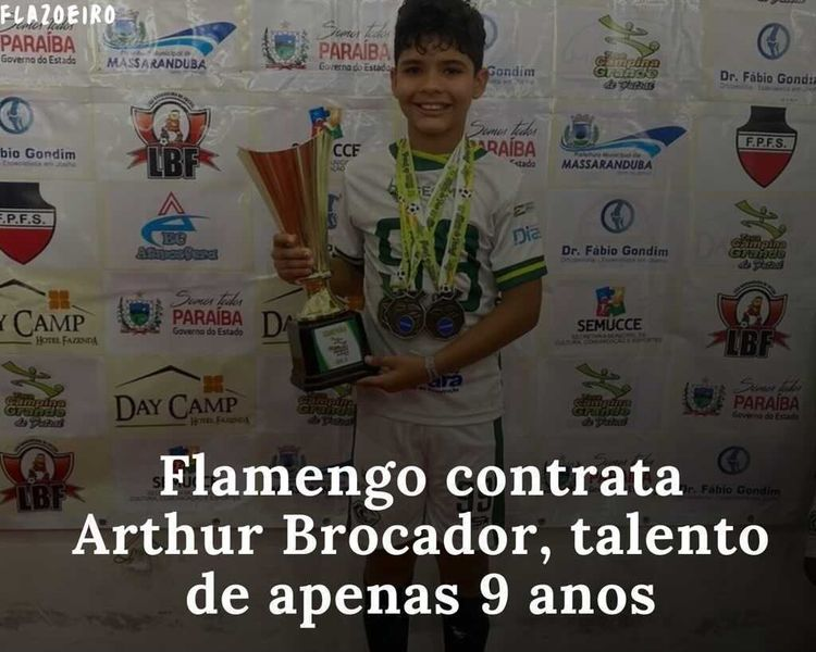 💎Flamengo contrata Arthur #Brocador, talento de apenas 9 anos

O Flamengo segue se reforçando nas categorias de base, dessa vez o clube acertou a contratação do Arthur Santana, conhecido também como Brocador. (+)