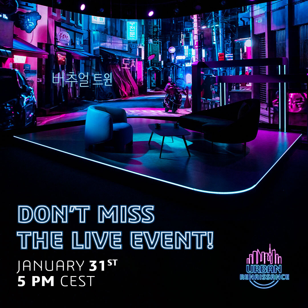 Dassault3DS's tweet photo. FACT: By 2050, 68% of the world population will live in cities.
🧐 As urbanization rises, how can sustainable cities thrive?
🔎 Industry experts explore this during Urban Renaissance, going live on January 31st.
👉 Don't miss it: https://t.co/wS5Jxn9WhC #ProgressIsHuman https://t.co/FlDarBtVNA