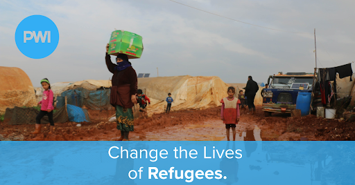 The UNHC <a href="/Refugees/">UNHCR, the UN Refugee Agency</a> estimates that there are currently over 25 million refugees and 40 million internally displaced worldwide. Make a difference in the lives of refugees  at bit.ly/3r56dy7 #refugees #refugeeswelcome #humanrights
