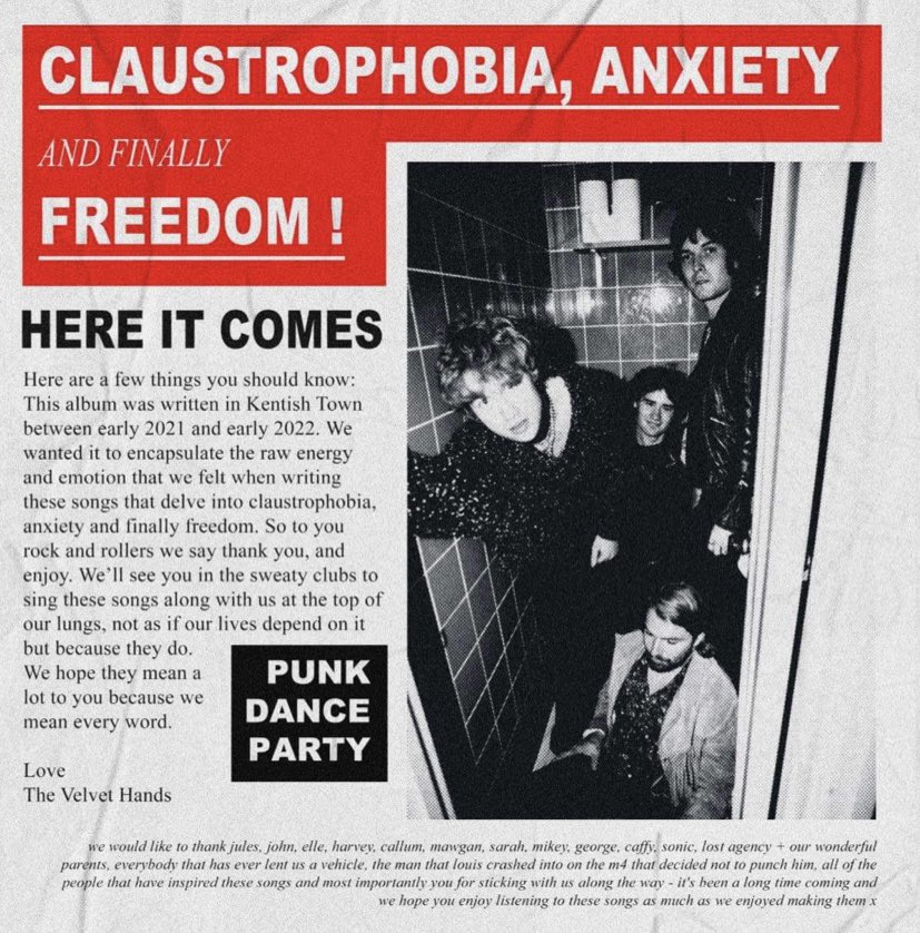 thevelvethands1's tweet image. our new album SUCKER PUNCH is out in 1 week ❤️❤️❤️
can’t wait for you all the hear it x