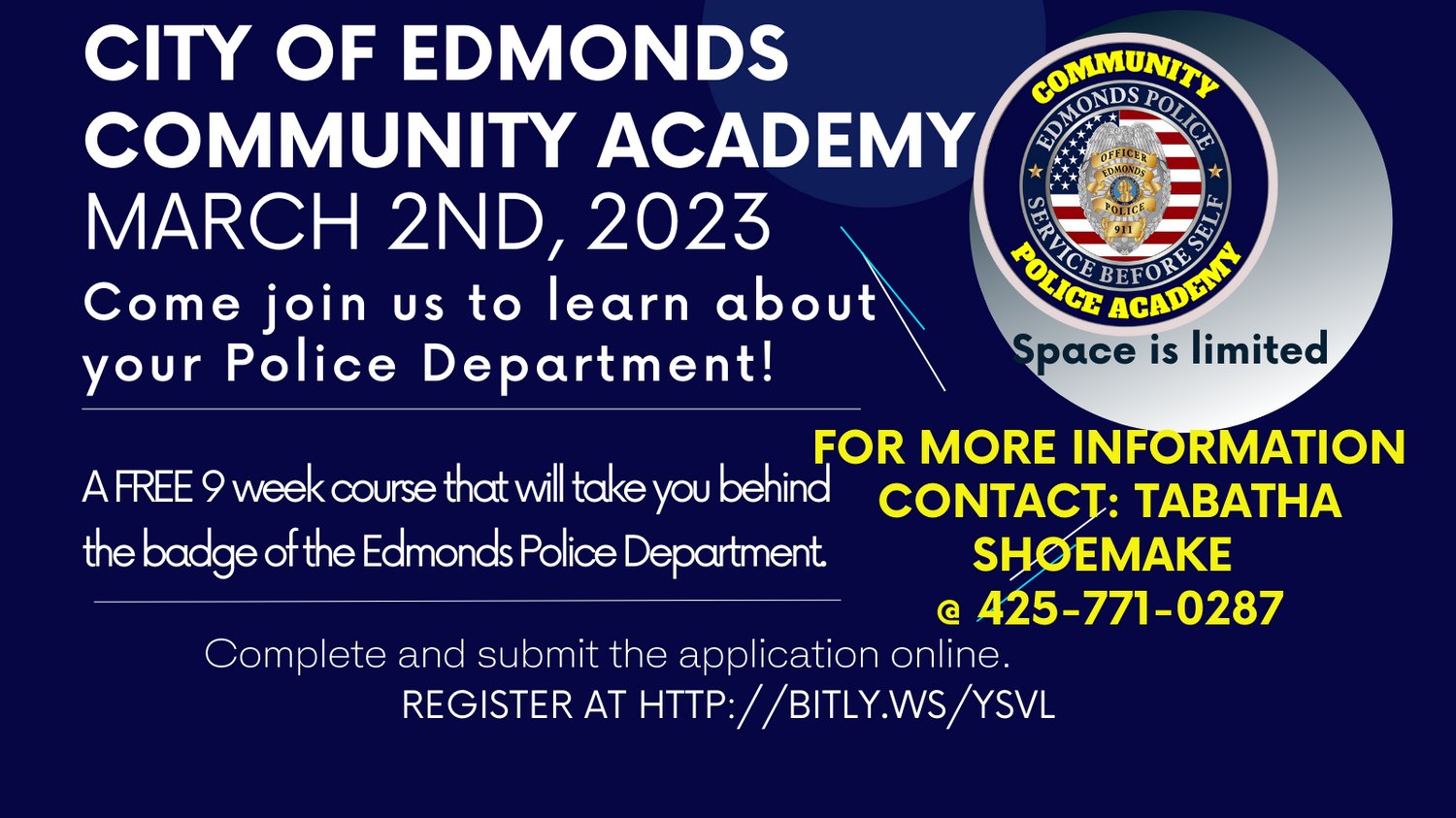 Edmonds Police Department (EdmondsPolice) / Twitter