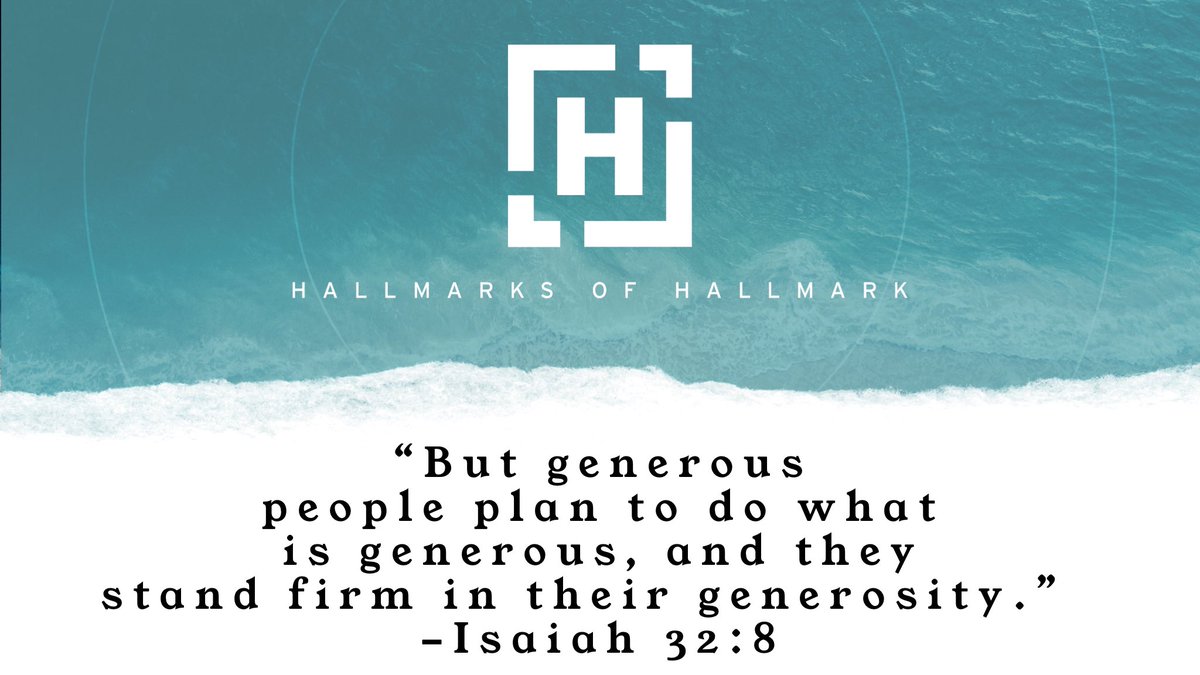 Hallmark_Church's tweet image. Join us Sunday as we talk about our core value Radical Generosity!
#biblicallydriven
#personallyinvolved
#radicallygenerous
#outwardlyfocused