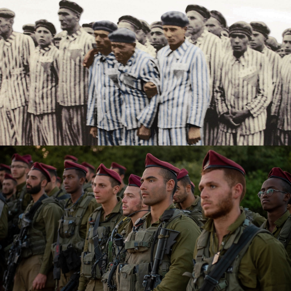 HananyaNaftali's tweet photo. Today the Jews can defend themselves. 💪✡️

Never again means NEVER AGAIN. #NeverForget #NeverAgain #Holocaust https://t.co/TJwZPhlDvp