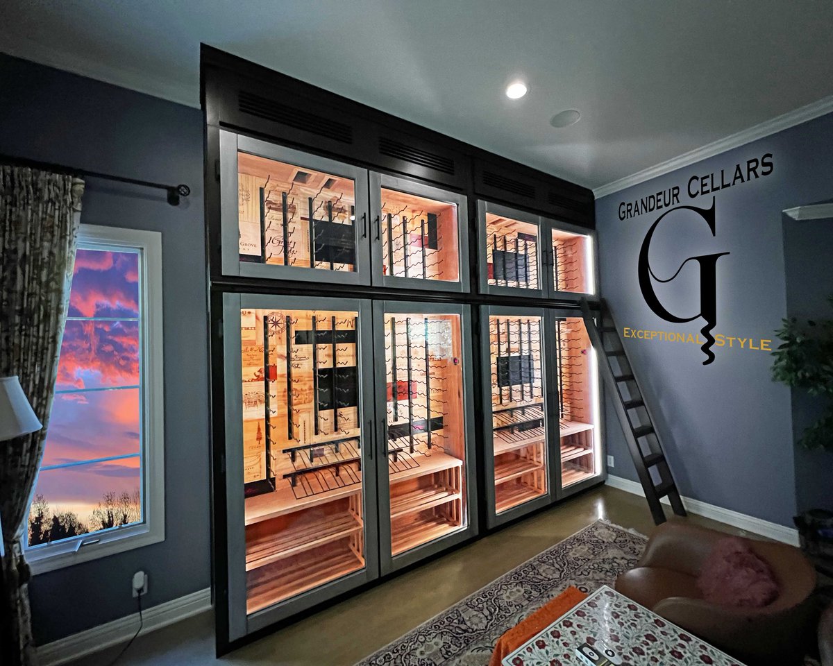 CellarsGrandeur's tweet photo. Grandeur Cellars self-contained refrigerated wine cabinets do not require the expense of insulating a wine cellar, running expensive refrigerated cooling equipment.
 #winelover #winetasting #wine #winetime #wineoclock  #design #designinspiration  #custom #customized #custommade https://t.co/lGlrjl2vFa