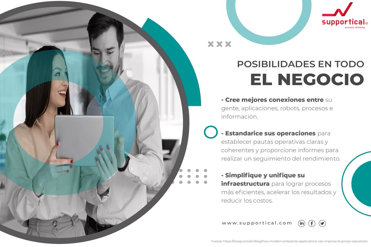 SUPPORTICAL's tweet photo. Para obtener el mejor rendimiento para su empresa, puede crear sus propias aplicaciones a medida.@bizagi

Permítanos apoyarlo y acompañarlo en este proceso.

https://t.co/laUl76fVeE

#aplicaciones #lowcode #empresariales #bizagi #procesos #automatizar #transformacióndigital https://t.co/KBQXeKkEc9