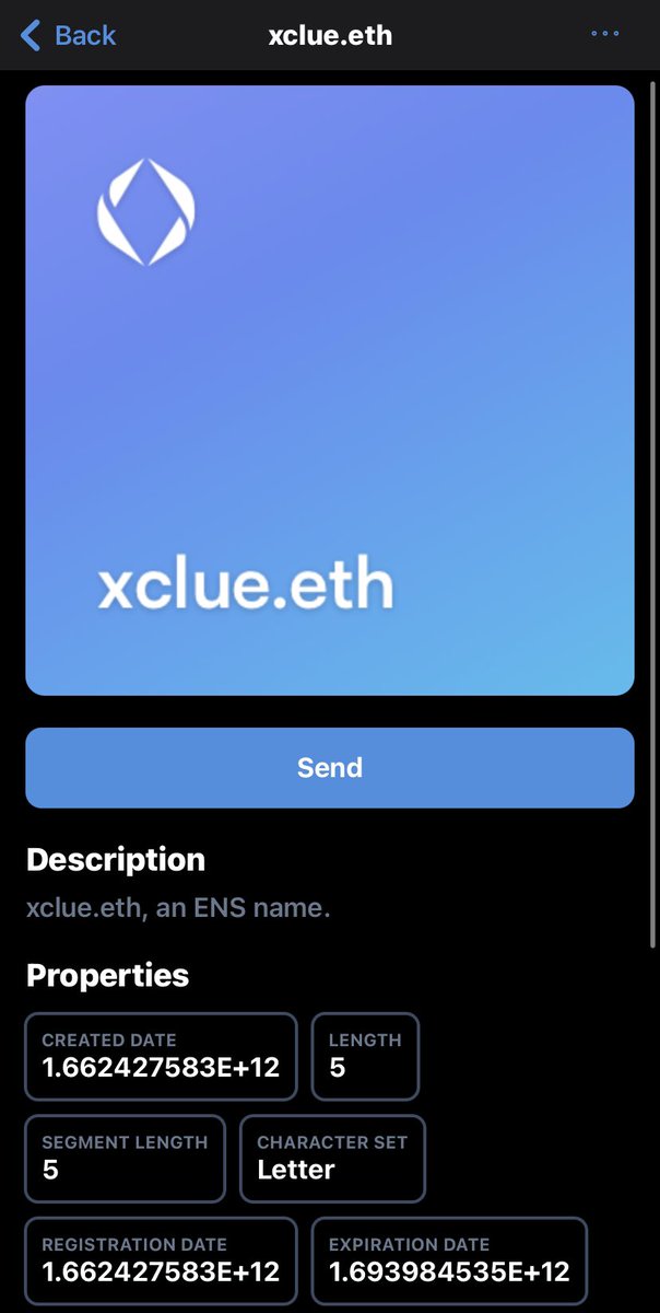 32bityosh's tweet photo. 5 letter ENS for sale 😄
#ens #5letter #Domains #nft #nfts #nftart #username #eth $eth #opensea @opensea #sale 
https://t.co/Q87uHqgWzK https://t.co/fn6jT44tO1